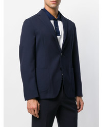 Blazer bleu marine Lardini