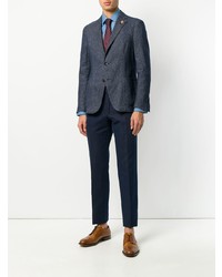 Blazer bleu marine Lardini