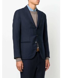 Blazer bleu marine Caruso