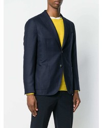 Blazer bleu marine Boglioli