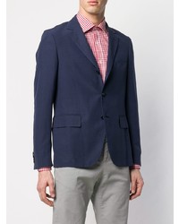 Blazer bleu marine Mp Massimo Piombo