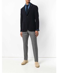 Blazer bleu marine Lardini