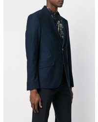 Blazer bleu marine Etro