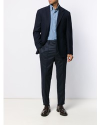 Blazer bleu marine Brunello Cucinelli