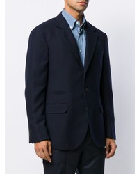 Blazer bleu marine Brunello Cucinelli