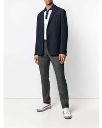 Blazer bleu marine Z Zegna