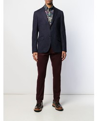 Blazer bleu marine Etro