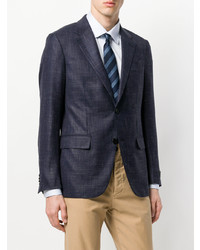 Blazer bleu marine Ermenegildo Zegna