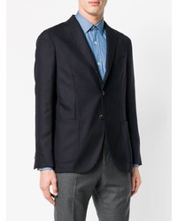 Blazer bleu marine Boglioli