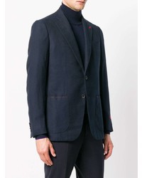 Blazer bleu marine Isaia