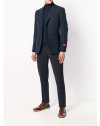 Blazer bleu marine Isaia