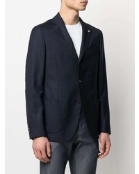 Blazer bleu marine Lardini