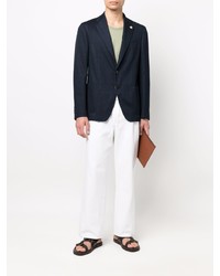 Blazer bleu marine Lardini