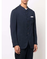 Blazer bleu marine Kiton