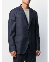 Blazer bleu marine Brunello Cucinelli