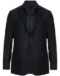 Blazer bleu marine Corneliani