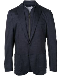 Blazer bleu marine Corneliani