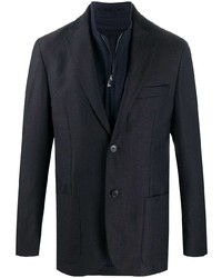 Blazer bleu marine Corneliani