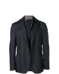 Blazer bleu marine Corneliani