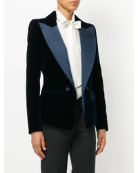 Blazer bleu marine Alexandre Vauthier