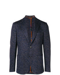 Blazer bleu marine Etro