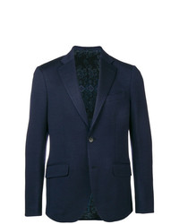 Blazer bleu marine Etro