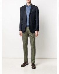 Blazer bleu marine Corneliani