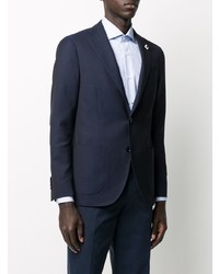 Blazer bleu marine Lardini