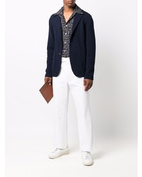 Blazer bleu marine Missoni