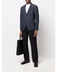 Blazer bleu marine Lardini