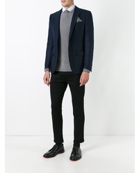 Blazer bleu marine Caruso