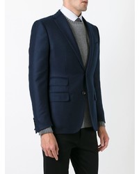 Blazer bleu marine Caruso