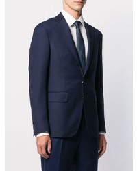 Blazer bleu marine Canali