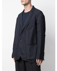 Blazer bleu marine Ziggy Chen