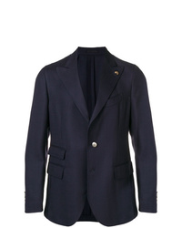 Blazer bleu marine Gabriele Pasini