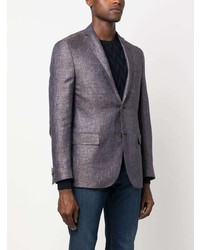 Blazer bleu marine Corneliani