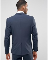 Blazer bleu marine Selected