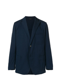 Blazer bleu marine Issey Miyake