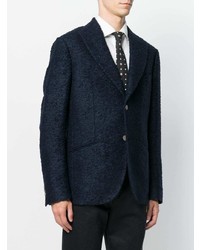 Blazer bleu marine Maurizio Miri