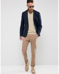 Blazer bleu marine Farah