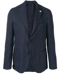 Blazer bleu marine Lardini