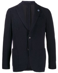 Blazer bleu marine Lardini