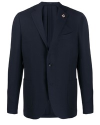 Blazer bleu marine Lardini