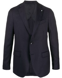 Blazer bleu marine Lardini