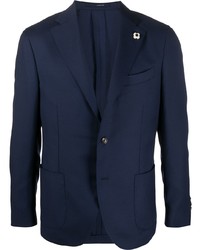 Blazer bleu marine Lardini