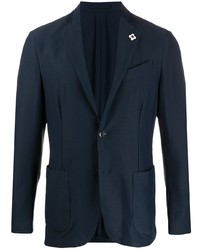 Blazer bleu marine Lardini