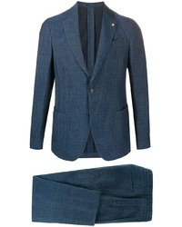 Blazer bleu marine Lardini