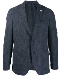 Blazer bleu marine Lardini