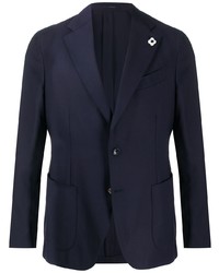 Blazer bleu marine Lardini