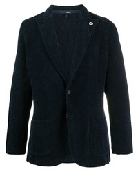 Blazer bleu marine Lardini